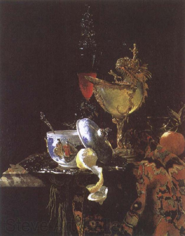 Willem Kalf Still life with Chinese Porcelain Jar